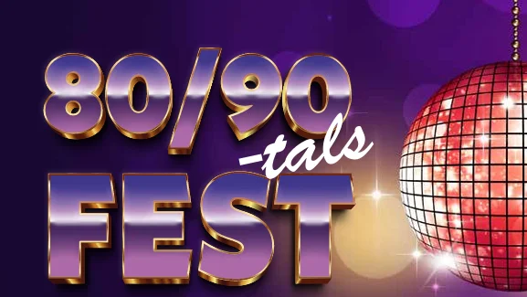 80- 90- talsfest 7 november på Sundbyholm